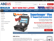 Tablet Screenshot of abcusinc.com